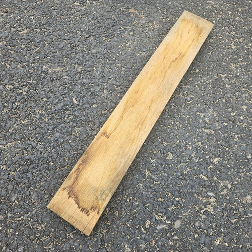 Planche chêne bois massif - 27 x 80 - L=0.6m (brut de sciage)