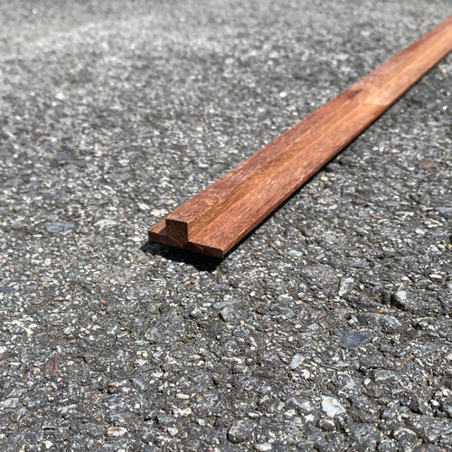 Barre de jonction merbau bois exo classe 4 - 12x35 - L=2m