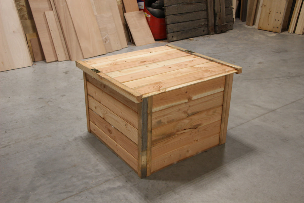 Composteur bois massif epicéa / douglas (425 L)