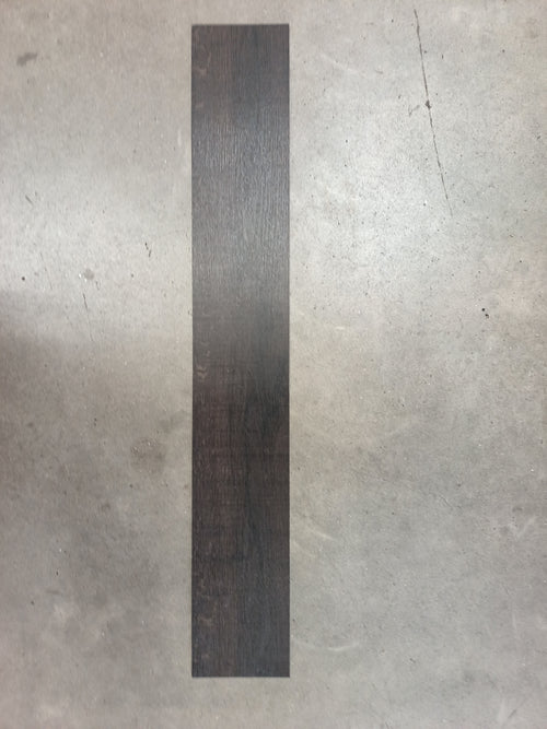 Dalle PVC marron foncé - 1200 x 180 mm - à coller