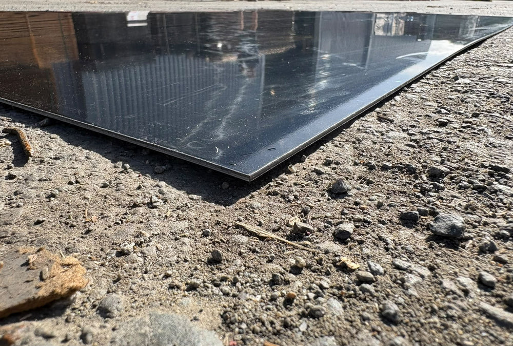 Panneau composite aluminium noir - 3050 x 1500 x 3 mm - Redbond
