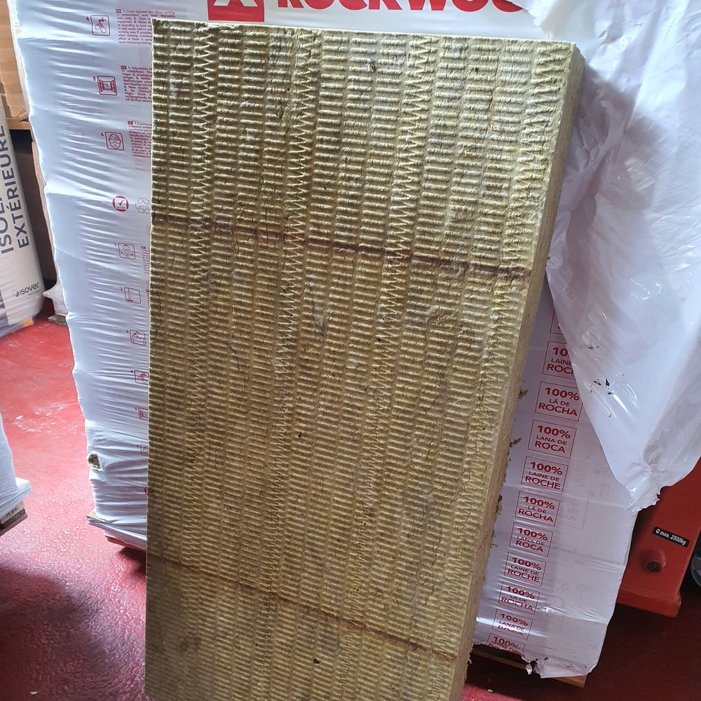 Panneau laine de roche Rockwool - R=3.70 - Ep=130mm - 1100x600 — vue 3