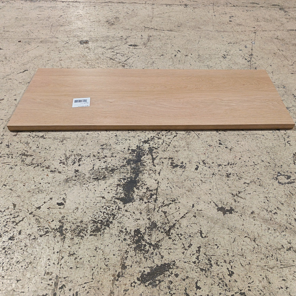 Tablette chêne clair aggloméré - 800 x 300 x 18 mm