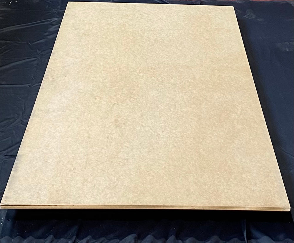 Contreplaqué Peuplier face HDF - 2450 x 1230 x 18,5 mm