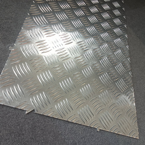 Tôle aluminium  - 730 x 630 mm (damier)