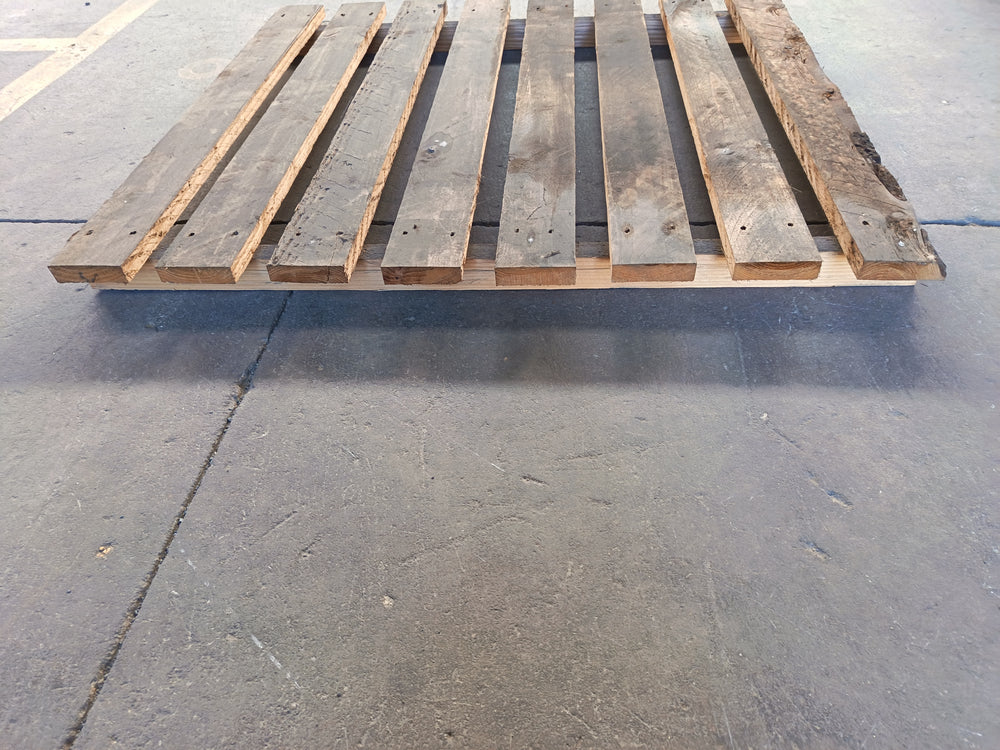 Platelage bois massif resineux - 1090 x 1000 x 30 mm