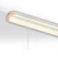 Plinthes  -  Moulure De Finition MDF Blanc Cristal 2600 x 24 x 24