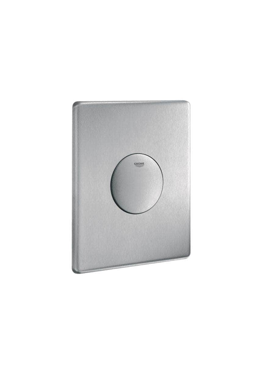 Plaque de commande manuelle SKATE, montage vertical, 156 x 197 mm, acier inox Réf. 38445SD0