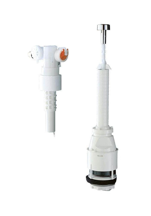 WC  -  Mécanisme complet Servo Set pour réservoirs de chasse d eau en céramique sur cuvette avec robinet flotteur réf. 37494PI0 GROHE