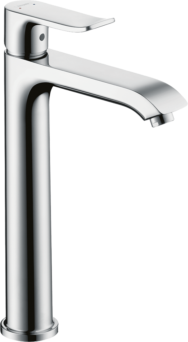 Robinet et colonne  -  Mitigeur de lavabo 110 Eco CH3 CoolStart ,avec tirette et vidage  hansgrohe Metris