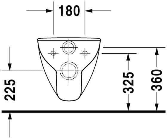 WC  -  Abattant D-CODE blanc version longue sans amortisseur de fermeture Réf.0060410000 DURAVIT