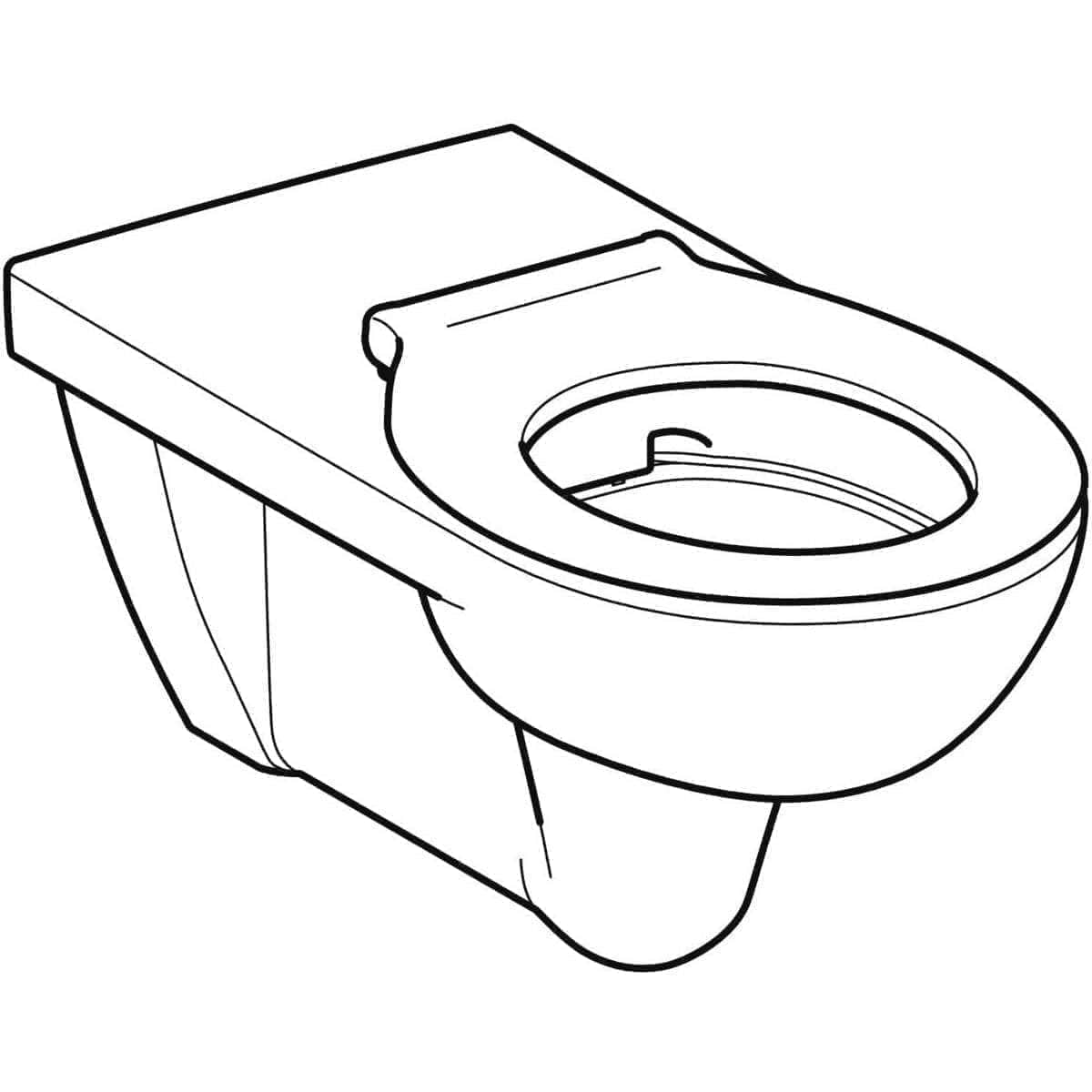 WC  -  Pack WC suspendu renov comfor 70 rfree ab simple Réf. 500.818.00.1