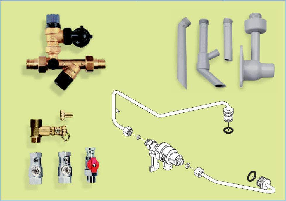 Divers sanitaires  -  Kit raccordement STELLIS module 1533 réf. 7716780224 ELM LEBLANC