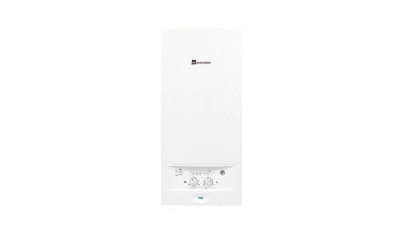 Chaudière & Chauffe-Eau  -  Chaudière murale gaz basse température mixte ACLEIS 24 kW cheminée classe énergétique B/C NGLM 24 - 7XN / Réf 7716705075 ELM LEBLANC