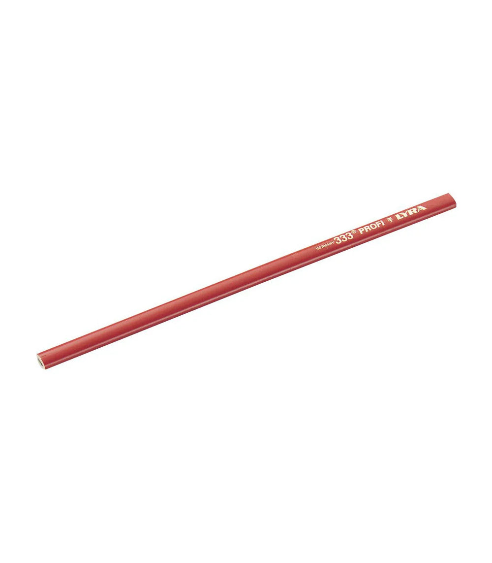 Crayon De Menuisier - Forme Ovale - Mine Dure, Extrêmement Résistante - Non Taillé - Issu De Forêts Gérées Durablement