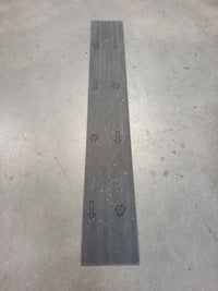 Dalle PVC beige - 1200 x 180 mm - à coller