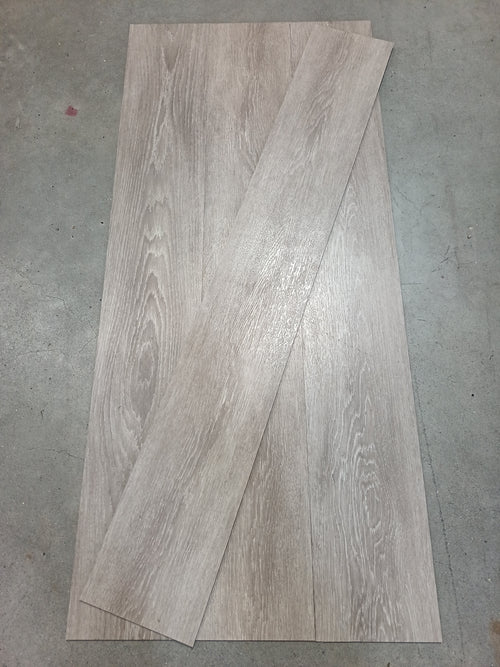 Dalle PVC beige - 1200 x 180 mm - à coller