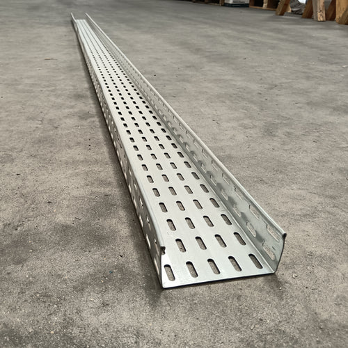 Chemin de câble acier - 125 x 50 - L=3m (dalle)