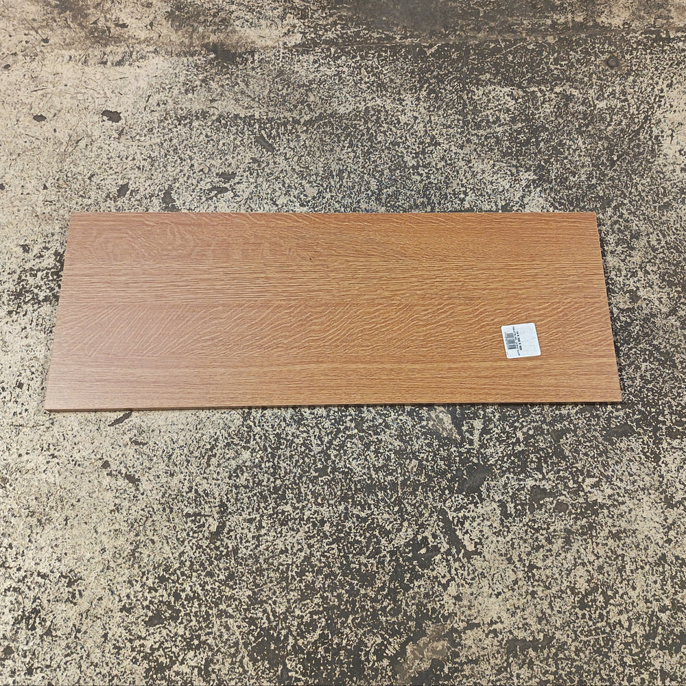 Tablette chêne moyen aggloméré - 800 x 300 x 18 mm