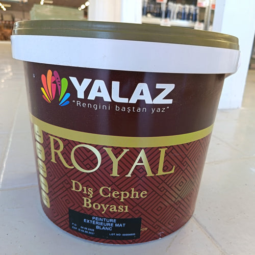 Peinture Yalaz extérieure mat blanc 15 L