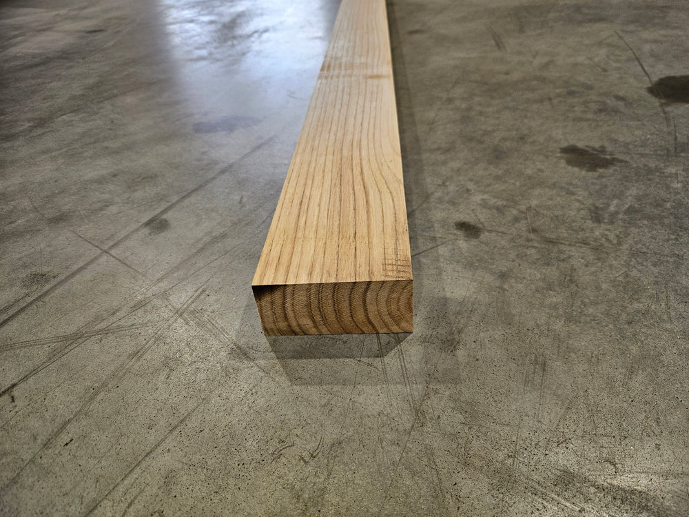 Chevron chêne / chataîgner bois massif - 45 x 100 - L=2.4m (raboté 4 faces)