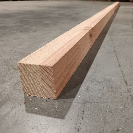 Tasseau douglas lamellé collé classe 3 - 50 x 50