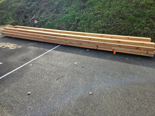 Poutre douglas lamellé collé - 80 x 200 - L=6.5m (raboté 4 faces)