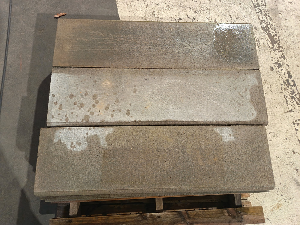 Bordure béton  - 1000 x 290 x 60 mm (demi-rond)