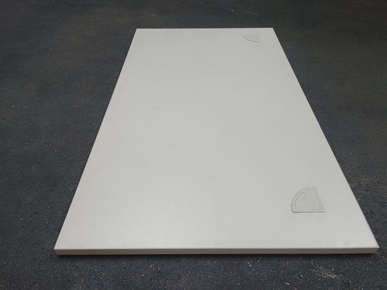 Plan de travail aggloméré beige - 1400 x 800 x 28 mm