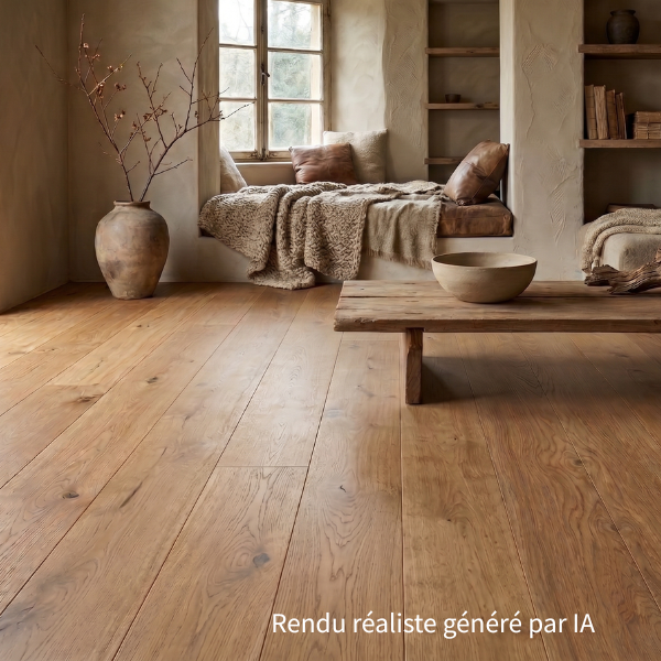 Parquet Contrecollé Lindura Meister 8942 chêne nature caramel Verni Ultra Mat (Gamme HD 400)