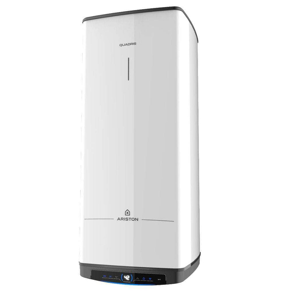 Chauffage  -  Chauffe-eau électrique Carré vertical mural QUADRIS 150 litres Protection magnésium - ECO EVO - Classe énergétique B Réf. 3060884 ARISTON
