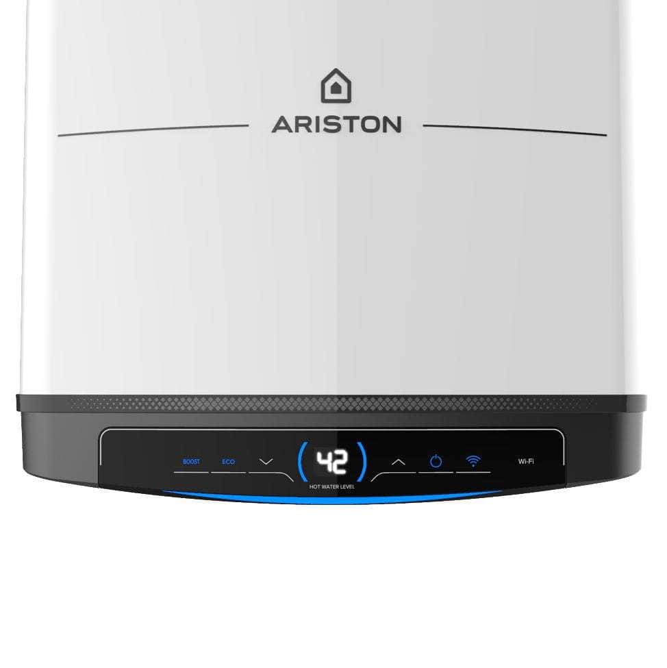Chauffage  -  Chauffe-eau électrique Carré vertical mural QUADRIS 150 litres Protection magnésium - ECO EVO - Classe énergétique B Réf. 3060884 ARISTON