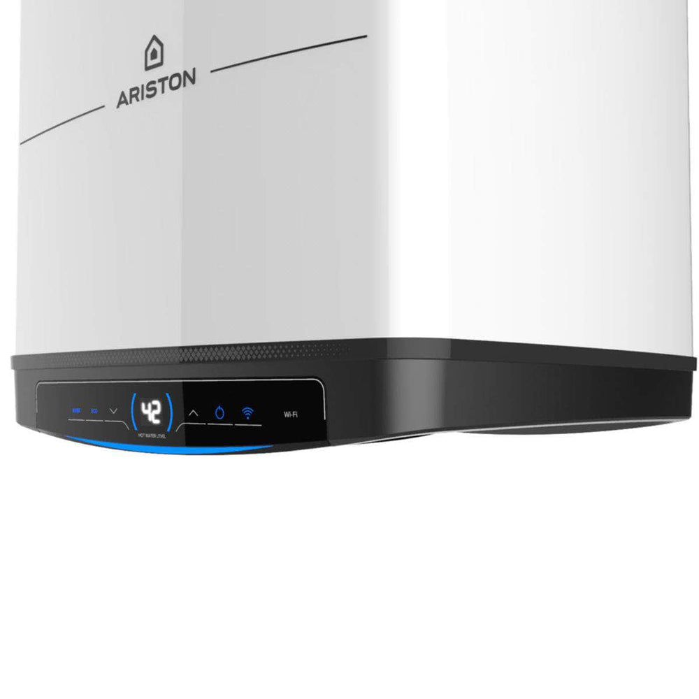 Chauffage  -  Chauffe-eau électrique Carré vertical mural QUADRIS 150 litres Protection magnésium - ECO EVO - Classe énergétique B Réf. 3060884 ARISTON