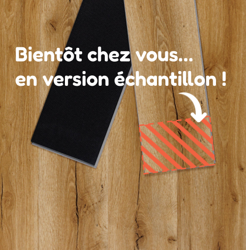 Echantillon de sol PVC clipsable Chêne