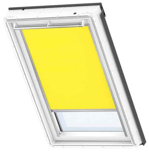 Quincaillerie  -  Store Velux DKL S31 4570S - 114 x 60 cm Occultant Classique Jaune Tonic