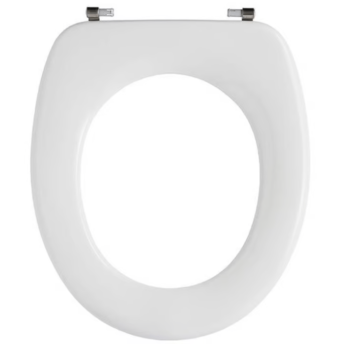 WC  -  Abattant WC Pressalit 2000 Sans Couvercle Charnières Inox Blanc 49000 Bv5999