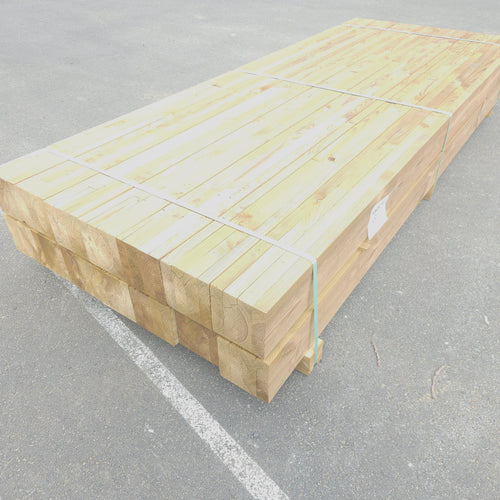 Poteau pin lamellé collé - 140 x 140 - L=2.5m (raboté 4 faces)