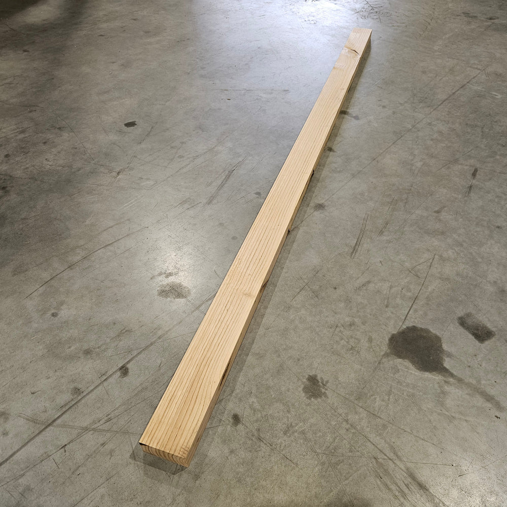 Chevron chêne / chataîgner bois massif - 45 x 100 - L=2.4m (raboté 4 faces)