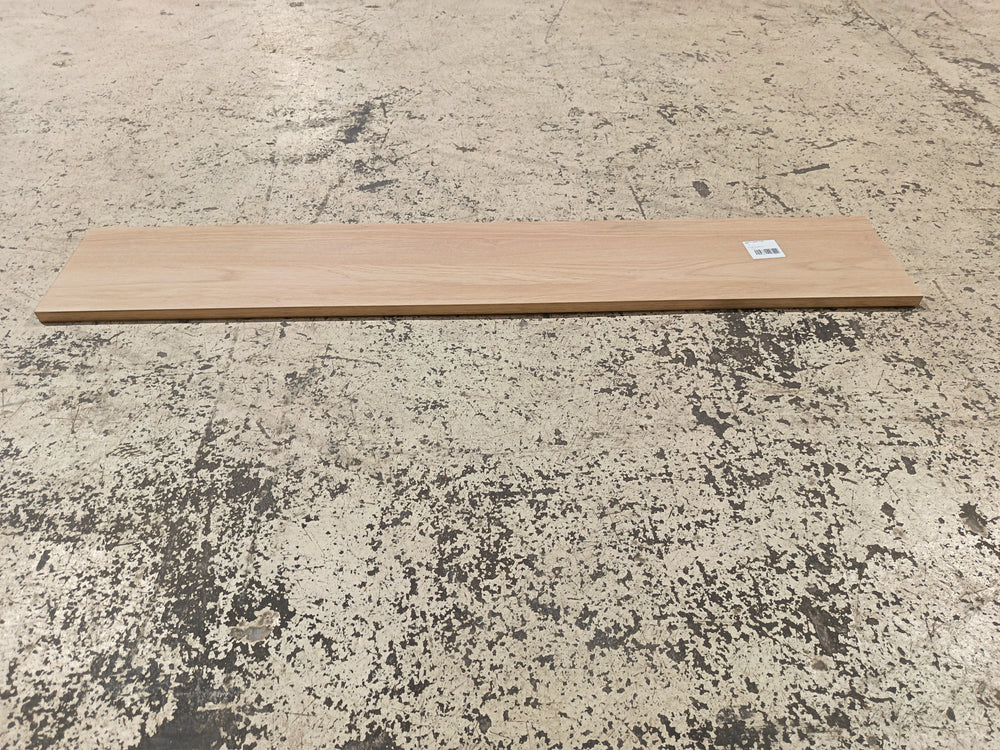 Tablette chêne clair aggloméré - 1200 x 200 x 18 mm
