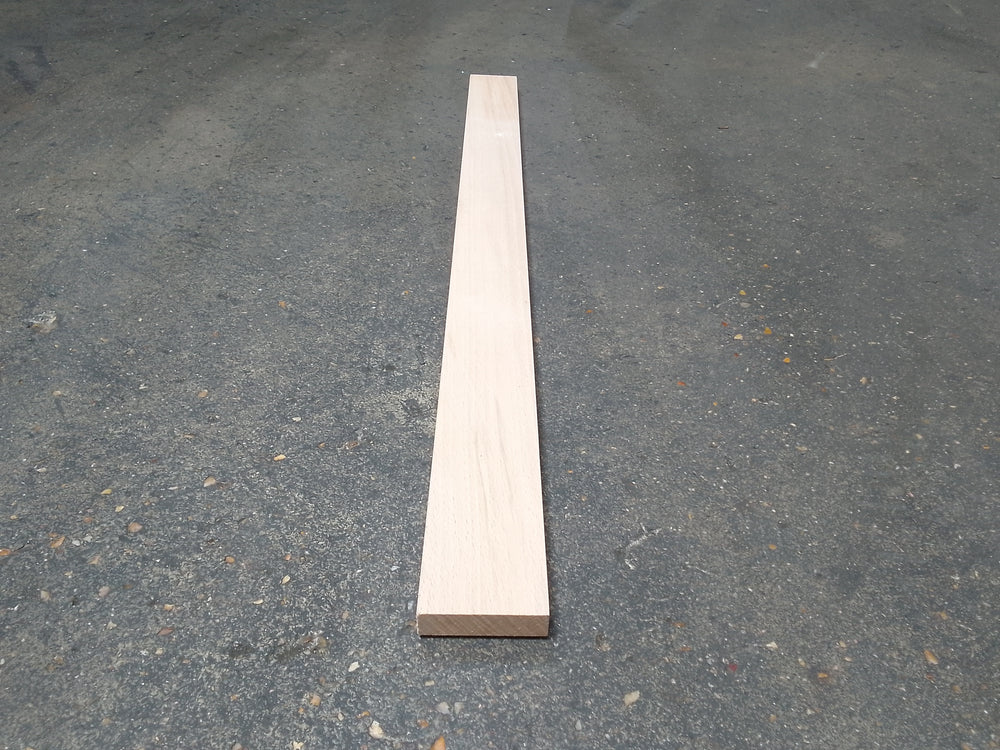 Tasseau hêtre  - 17 x 65 - L=0.9m (raboté 4 faces)