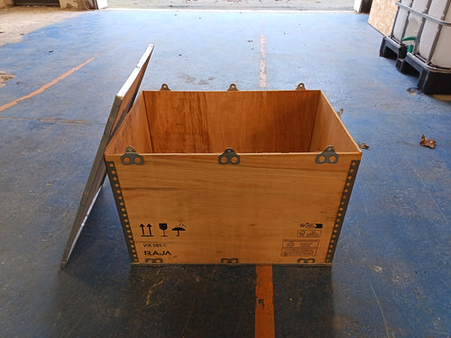 Caisse de transport  contreplaqué - 595 x 395 x 410 mm