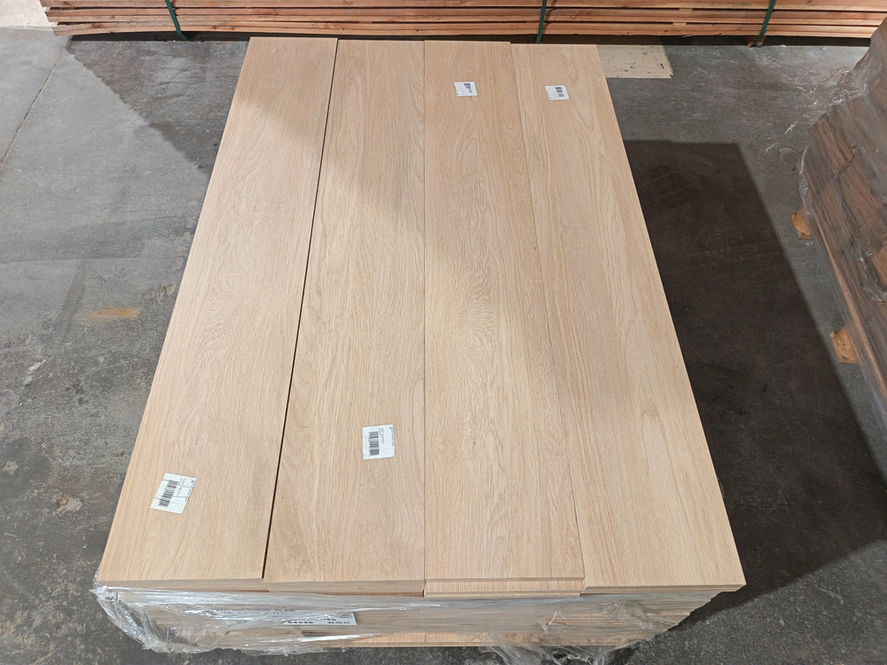 Tablette chêne clair aggloméré - 1200 x 200 x 18 mm