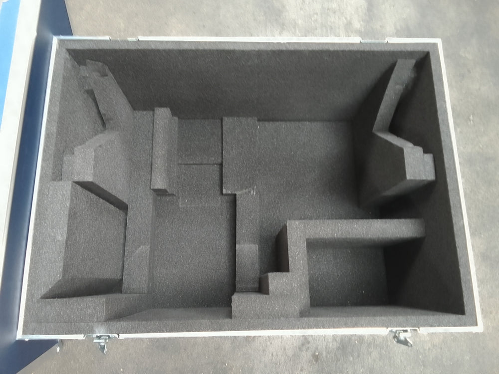 Caisse bleue pour sono