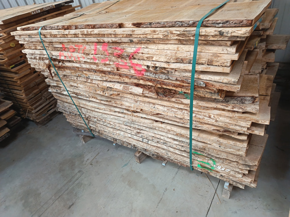Planche chêne brut de sciage - epaisseur 20mm - L=1,5m (vendu au m²)