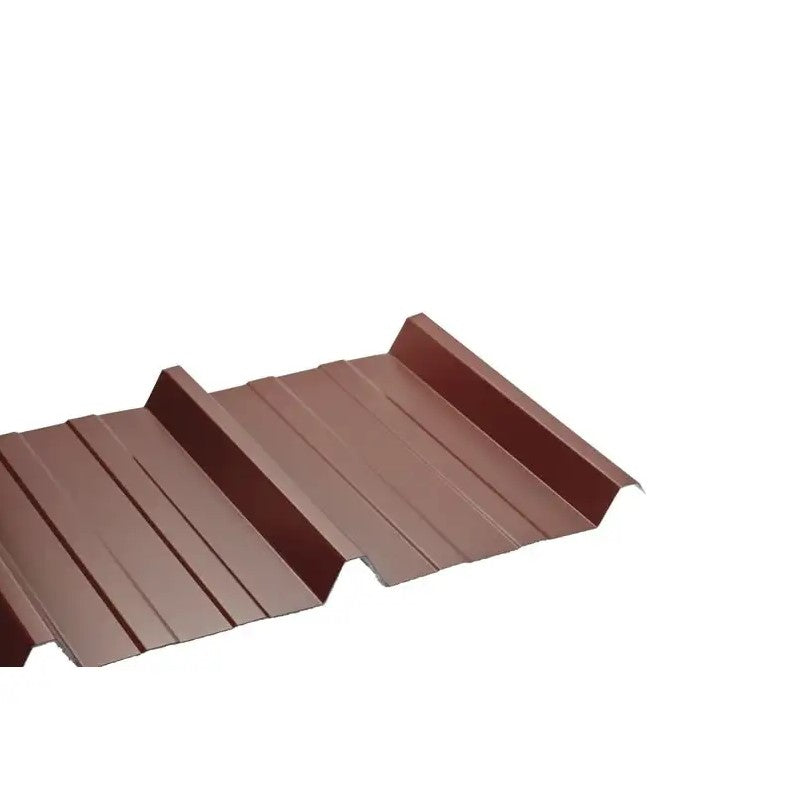 Bac en acier nervuré - Brun Rouge RAL 8012 - 2000x1050 - H=45mm - Ep=0,5mm - SEDPA
