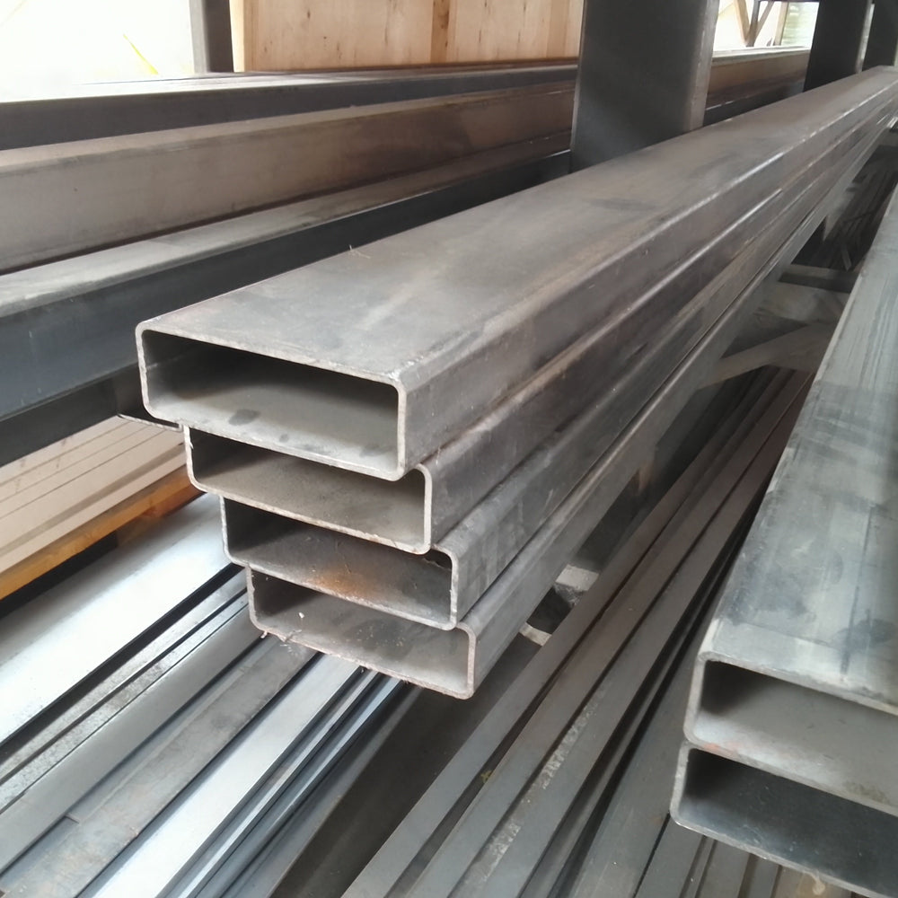 Tube acier - 120 x 40 x 3 mm - L=6m