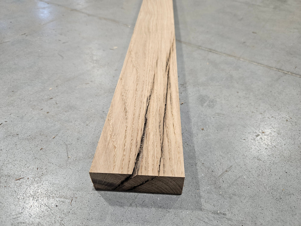 Planche chêne / chataîgner bois massif - 60 x 25 - L=2.4m (raboté 1 face)
