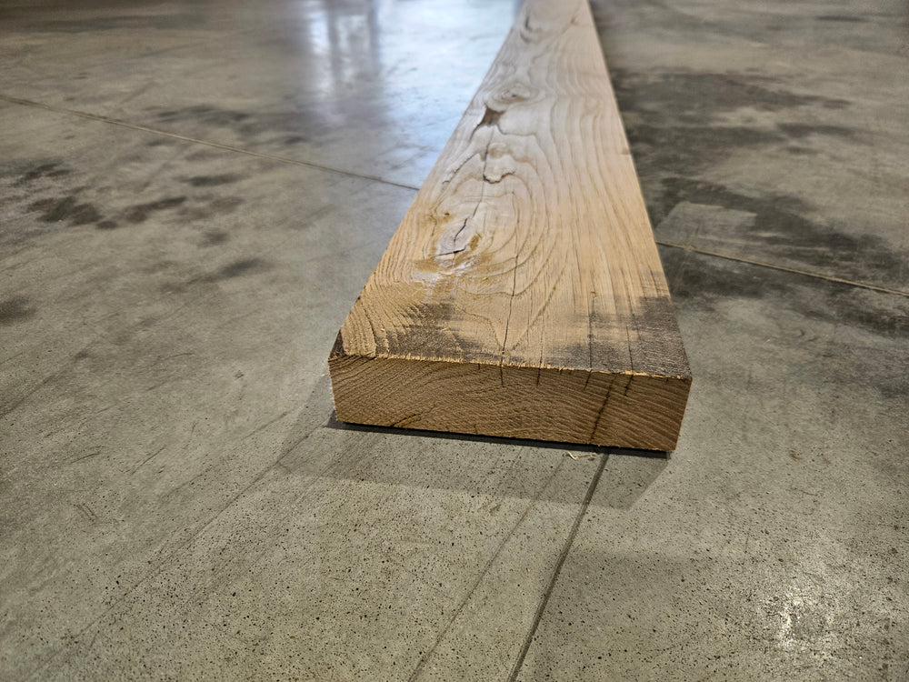 Solive chêne / chataîgner bois massif - 45 x 170 - L=2.4m (raboté 4 faces)