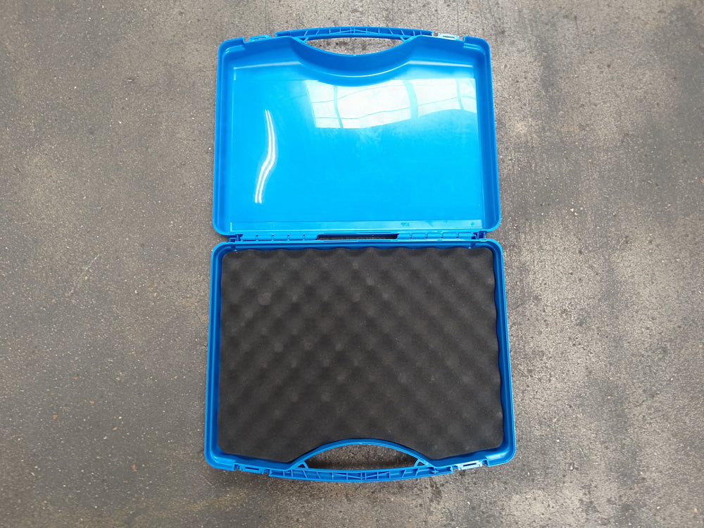 Mallette bleue  - 440 x 350 x 105 mm