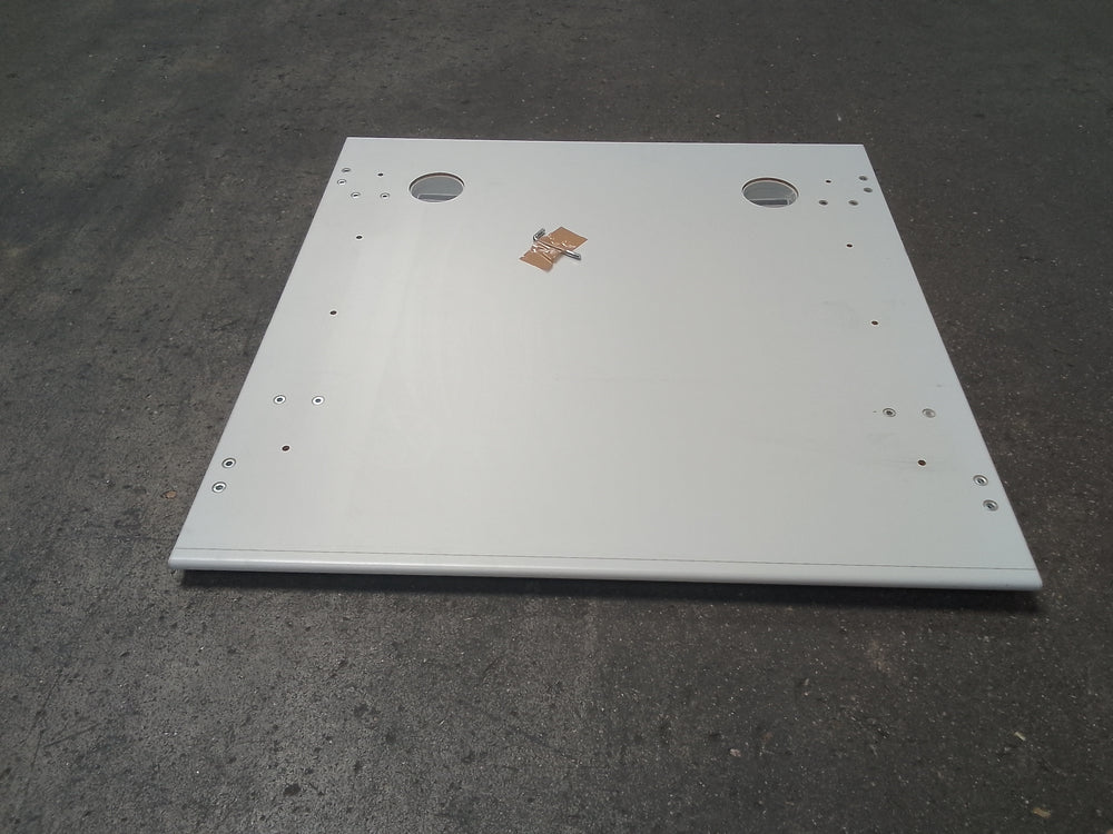 Plan de travail aggloméré décor blanc - 800 x 800 x 30 mm